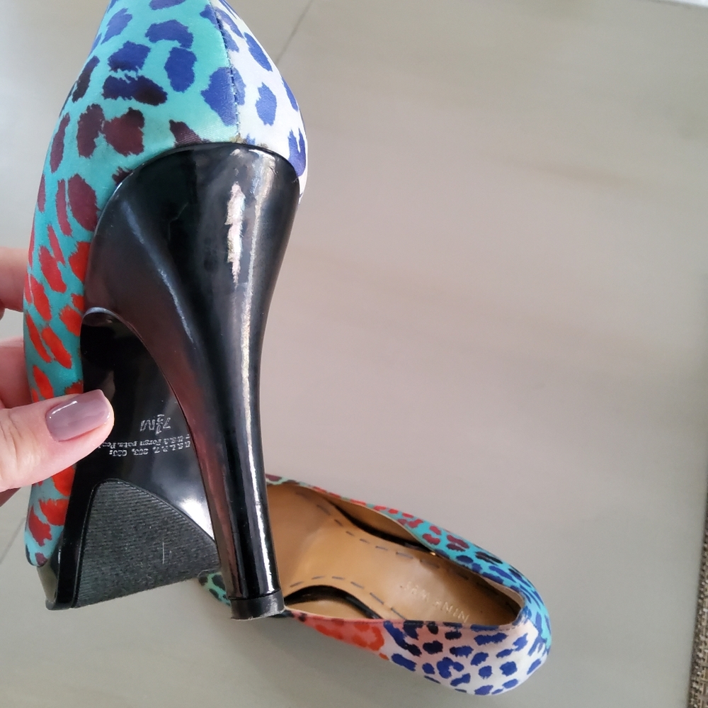 Nine West Open Toe Pumps